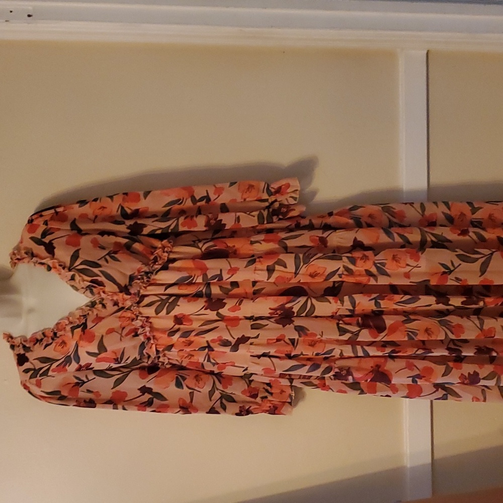 Floral Print maxi dress